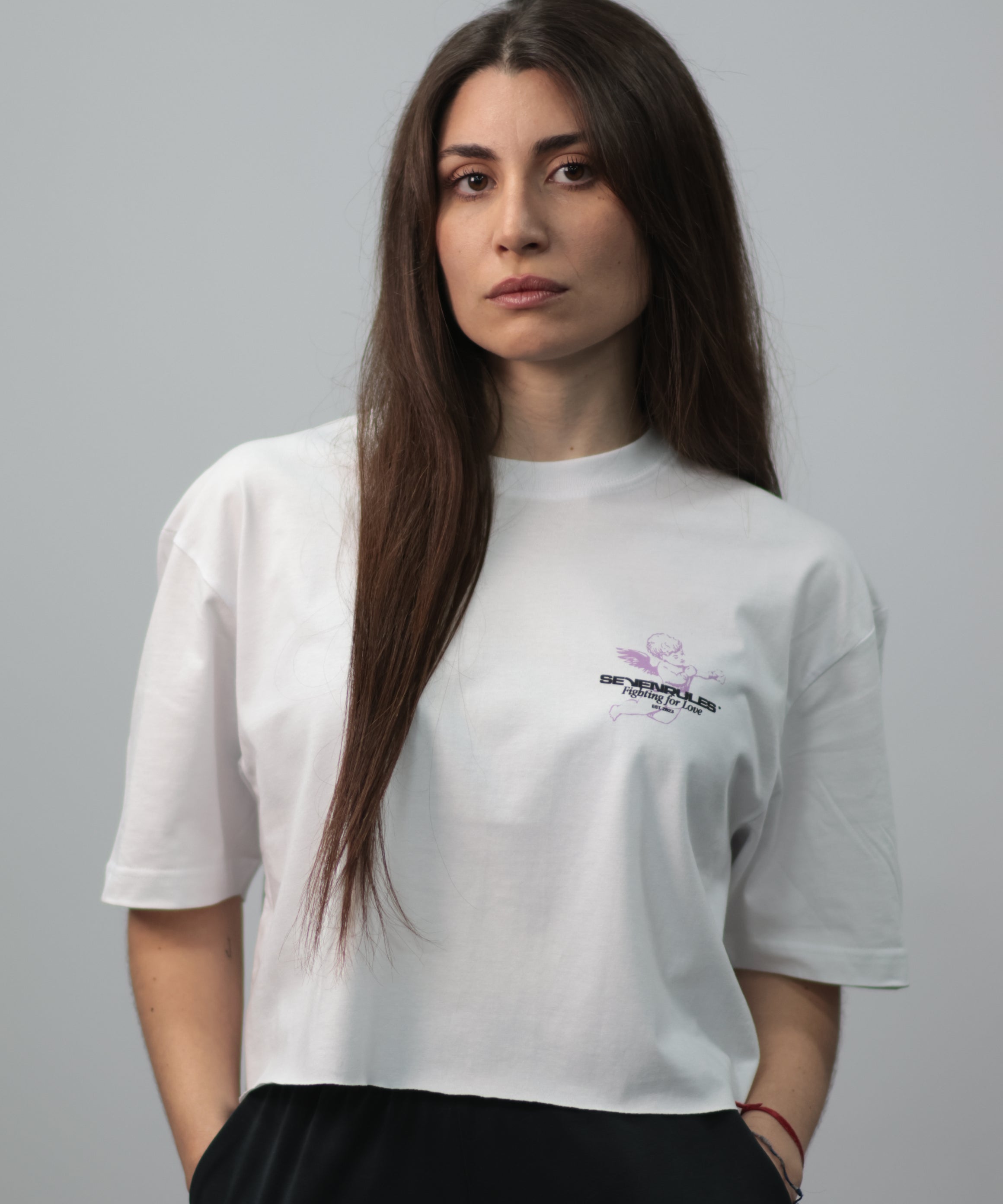 Fighting for love - Crop top